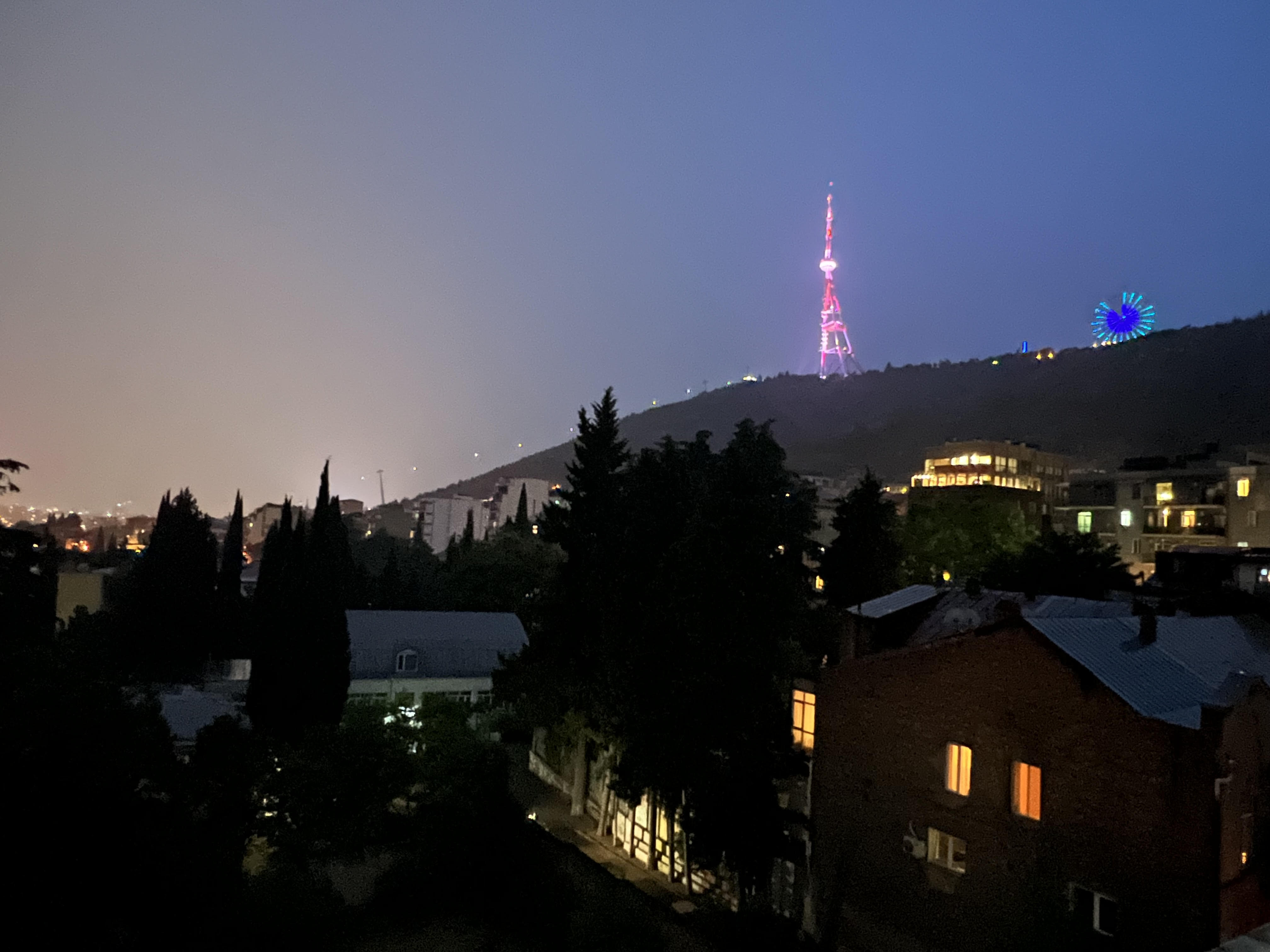 View from our office in Tbilisi, Georgia